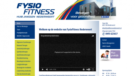 Fysiofitness en Fysiotherapie Janssen Nederweert