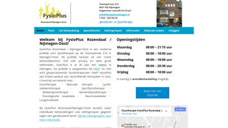 FysioPlus Rozendaal/Nijmegen-Oost