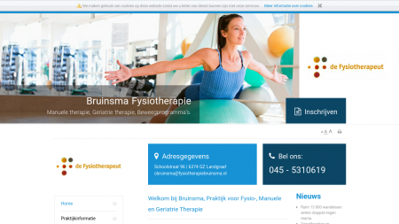 Bruinsma Fysio- Manuele- en Geriatrie Therapie