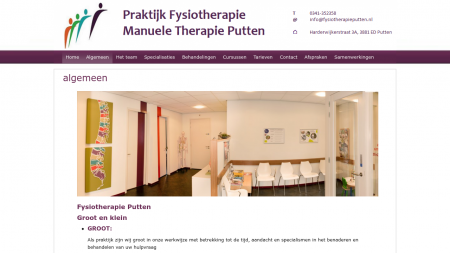 Praktijk Fysiotherapie Manueletherapie Putten