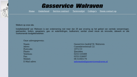 Gasservicebedrijf M Walraven