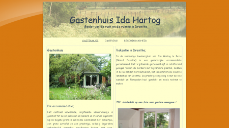 Gastenhuis Ida Hartog Vakantiehuis