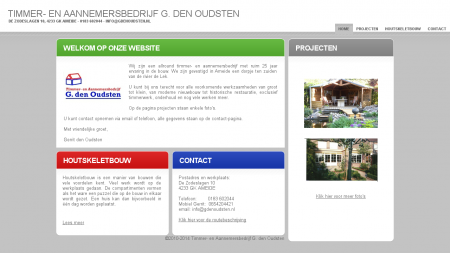 Oudsten Timmer- en Aannemersbedrijf G den