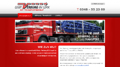 logo Verburg BV Transport Gebr