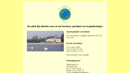 Geffense Plas Brasserie Eetcafé De