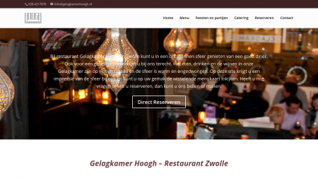 Restaurant  Gelagkamer Hoogh