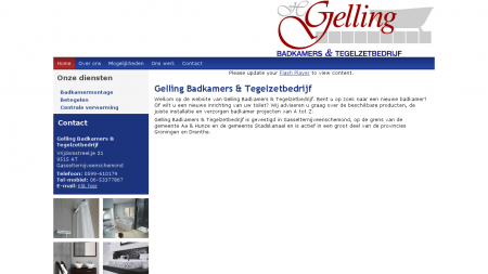 Gelling Badkamermontage Tegelzetbedrijf