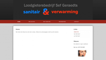 Geraedts Loodgietersbedrijf Sef