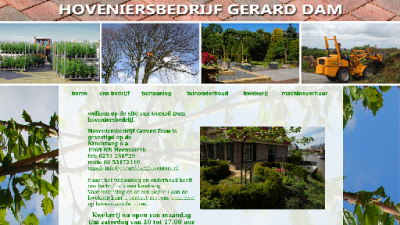 logo Hoveniersbedrijf  Gerard Dam