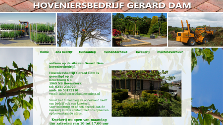 Hoveniersbedrijf  Gerard Dam