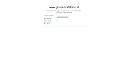 Giesen Installatiebedrijf BV