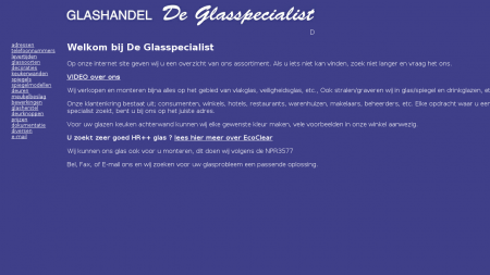 Glasspecialist Glashandel De