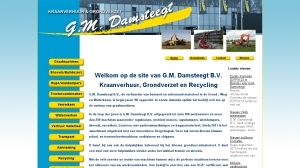 logo Damsteegt BV G.M. machineverhuur, grondverzet en recycling