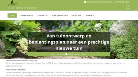 Hoveniersbedrijf  Groener