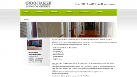 Groothuizen Afbouwsystemen