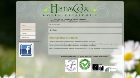 Cox Hans Bloemsierkunst & Hoveniersbedrijf