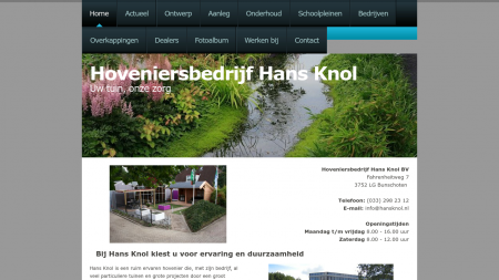 Hoveniersbedrijf  Hans Knol