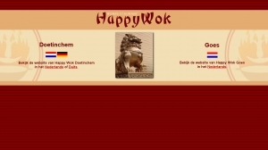 logo Restaurant  Happy Wok