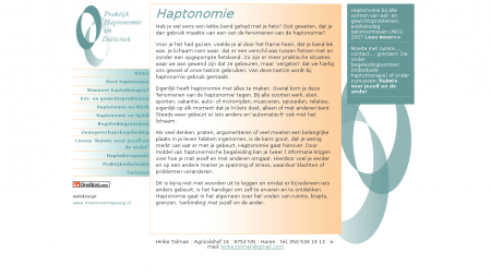 Haptonomie & Diëtetiek Praktijk