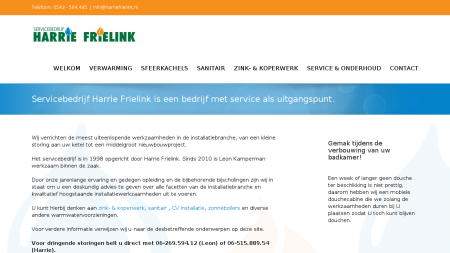 Frielink Servicebedrijf CV sanitair  zinkwerk H B J