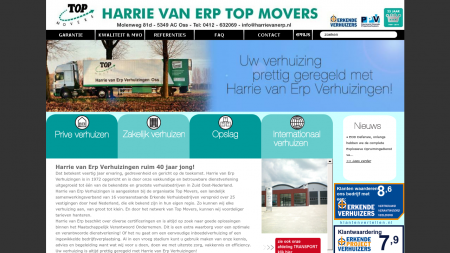 Erp Verhuizingen Topmovers Harrie van