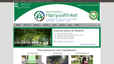 Hoveniersbedrijf  Harry de Winkel