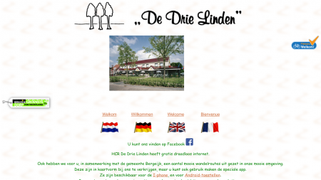 Drie Linden Hotel  Café-Restaurant De