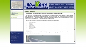 logo Vries Hout- en Bouwmaterialen H D de