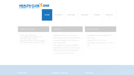 Healthclub One BV