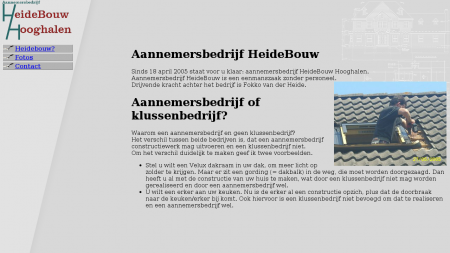 Heidebouw Hooghalen Aannemersbedrijf