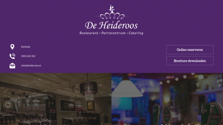 Heideroos Restaurant Partycentrum en Catering De