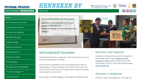 Henneken BV Verhuisbedrijf