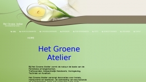 logo Het Groene Atelier Bloemschikken