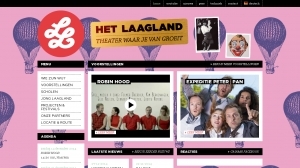 logo Laagland, Het theatergezelschap voor de hele familie