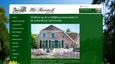 Reirinck Groepsverblijven/Feestlocatie Het