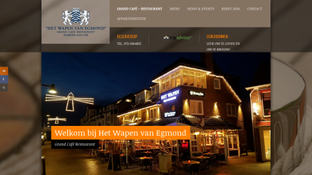 Wapen van Egmond Aan Zee Grand Café Restaurant