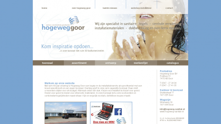 Hogeweg-Goor Groothandel Sanitair  en CV