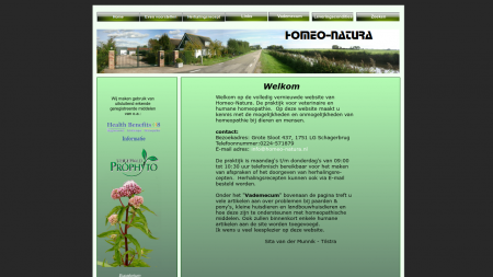 Homeopathiepraktijk Homeo - Natura Mw. S.A. vd Munnik-Tilstra