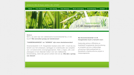 Hoogstraten Hoveniersbedrijf  J C M