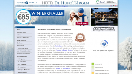 Fletcher Hotel -Restaurant Hunzebergen