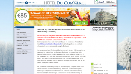 Fletcher Hotel -Restaurant Du Commerce