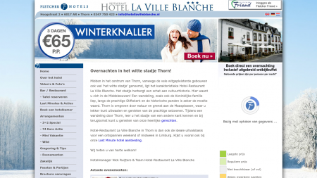 Fletcher Hotel -Restaurant La Ville Blanche