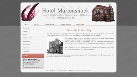 Martenshoek Hotel  Lunchroom