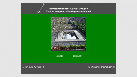 Hoveniersbedrijf  Daniël Jongen VOF