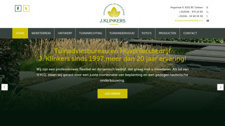 Tuinadviesbureau en Hoveniersbedrijf  J Klinkers