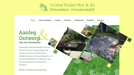 Ontwerpburo en hoveniersbedrijf  Yvonne Kruize-Box & Zn