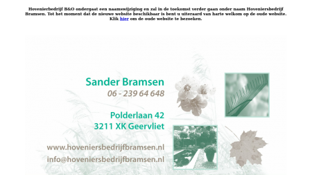 Hoveniersbedrijf  Bramsen