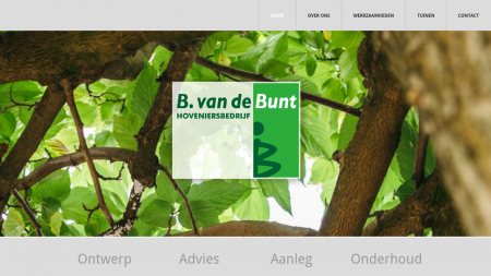 Hoveniersbedrijf  B. van de Bunt VOF