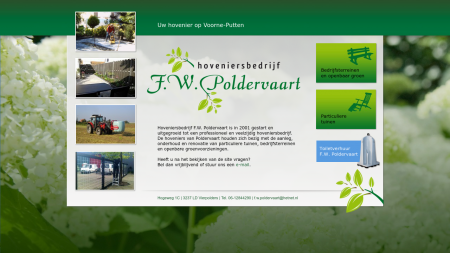 Hoveniersbedrijf  F W Poldervaart