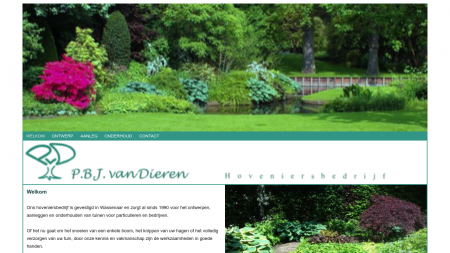 Dieren P B J van Hoveniersbedrijf